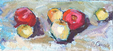 Етюд з гранатами