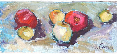 Етюд з гранатами