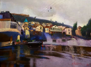 В Тбилиси дождь