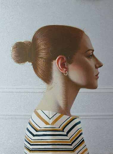 Автопортрет в белой комнате