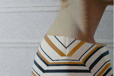 Автопортрет в белой комнате