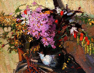 Натюрморт із шипшиною