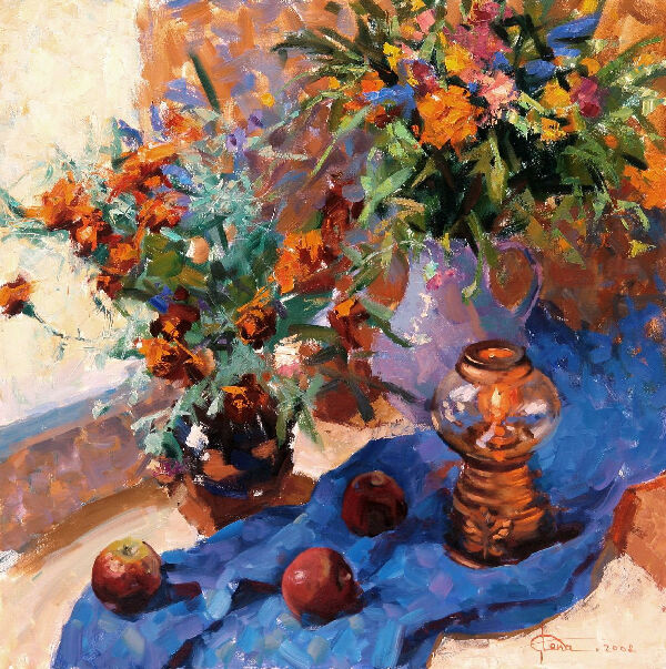 Натюрморт із турецькою лампою