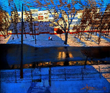 Passing through the shadow...