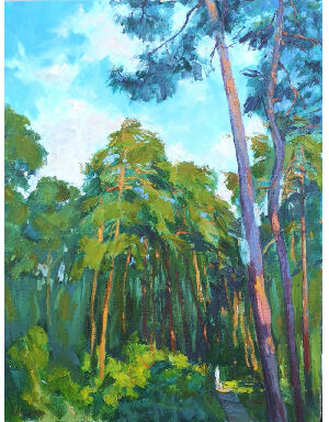 Де шепочуться сосни