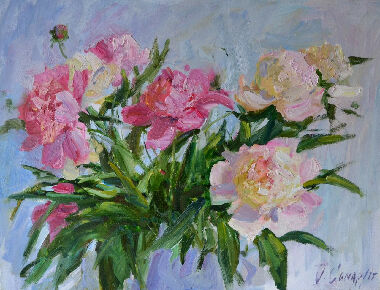 Букет півонії