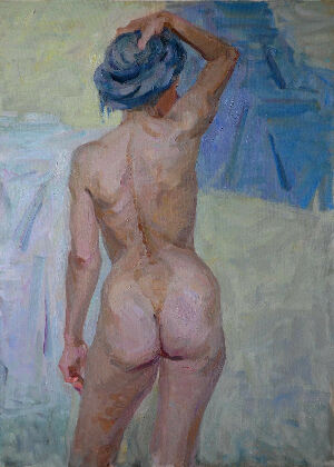 Оголена позаду