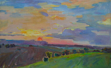 Рассвет над полем