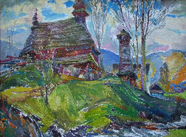 Temple in the mountains