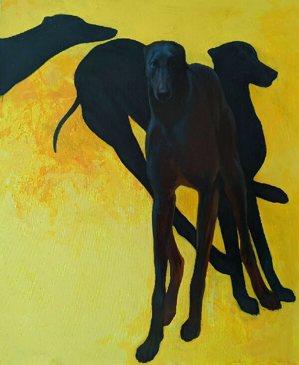 Без назви, із серії "Жовте і Чорне"