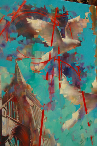 Готика и голуби