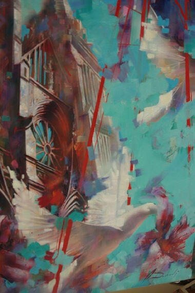 Готика и голуби