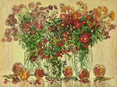 Букет в контражуре