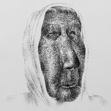 Diptych "Elderly people", part 2