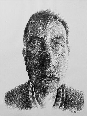 Без названия, серия портретов «Мужчина и женщина»