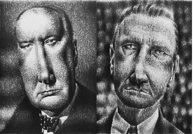 William Somerset Maugham, series of portraits "Leaders of Time"