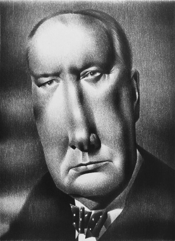 Сер Уінстон Леонард Спенсер-Черчілль, серіал портретів «Лідери часу»