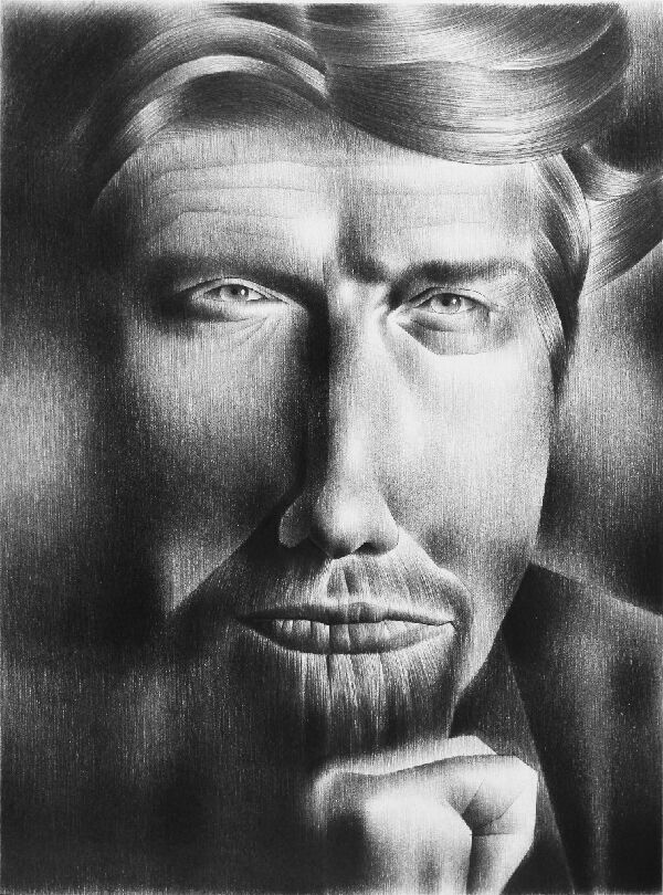 Richard Charles Nicholas Branson, series of portraits "Leaders of Time"