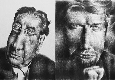 Erich Seligmann Fromm, series of portraits "Leaders of Time"