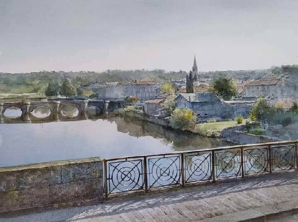 Старий міст. Конфолан. Франція