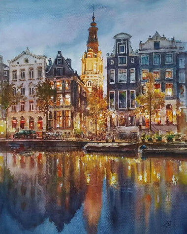 Вечірнє місто