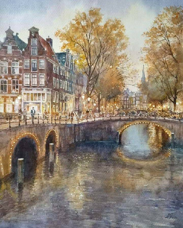 Осінній Амстердам