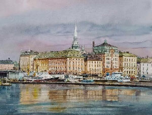 Причал. Стокгольм