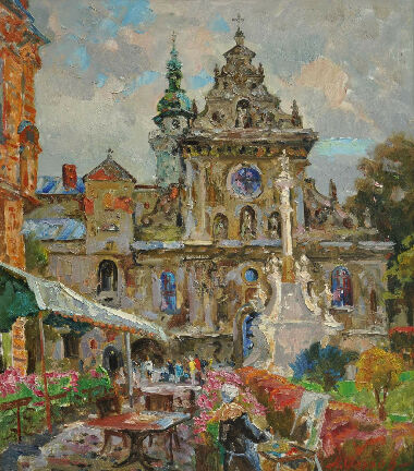 On the Cathedral Square. m. Lviv