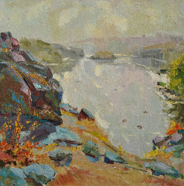 Morning on Khortytsia