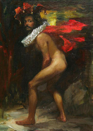 Испуганный шут