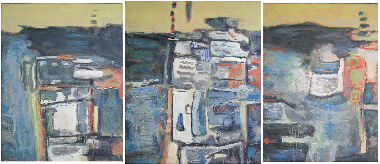 Жовтий водоспад (триптих)