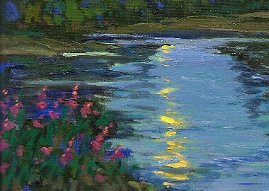 Місяць над водою