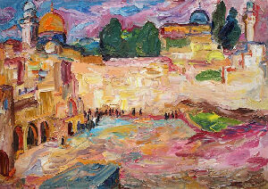 Wailing Wall in Jerusalem