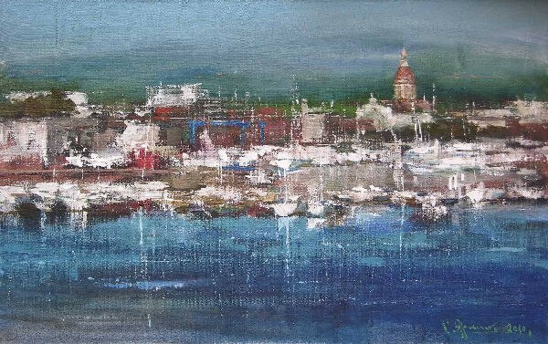 Sicily. Port in Riposto