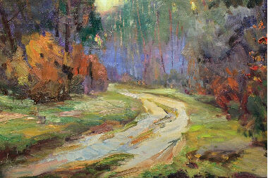 Evening in the forest