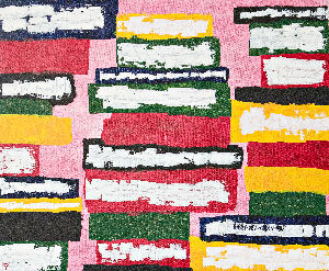 Изоляция. Книги в розовой комнате