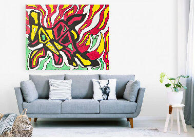 Носорог с павлиньим хвостом