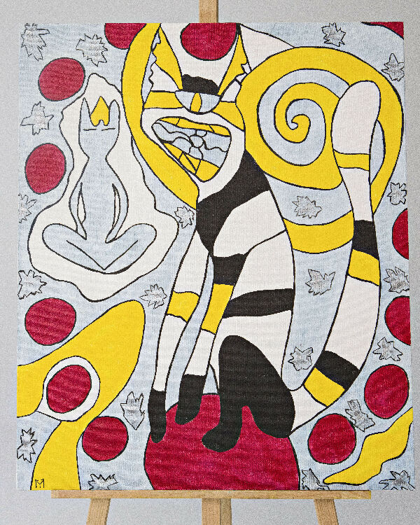 Guard of the red galaxy