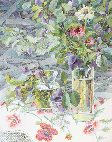 The Wind Broke the Plums