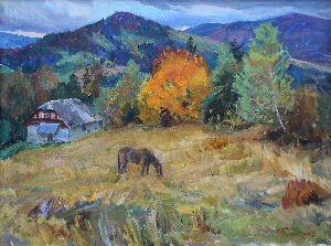 Дыхание осени в Карпатах