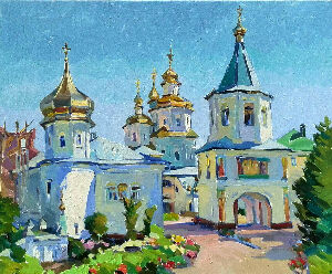 Монастирське подвір’я в Путивлі