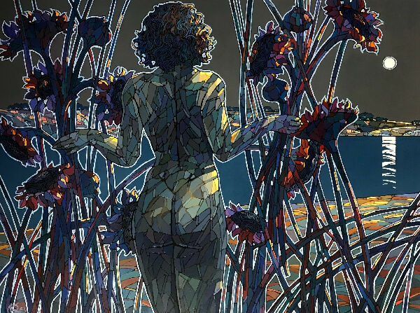 Наблюдение за луной