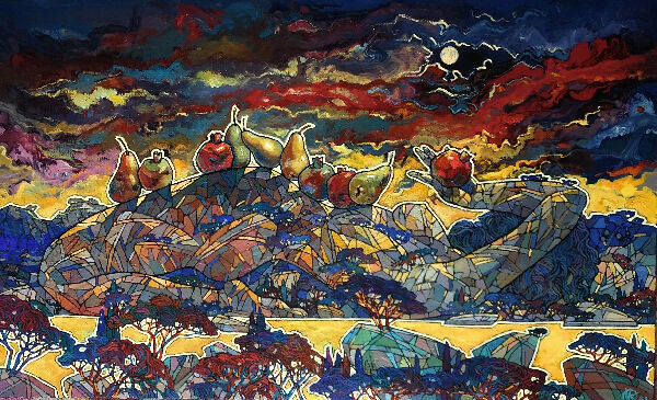 На берегу желтого моря