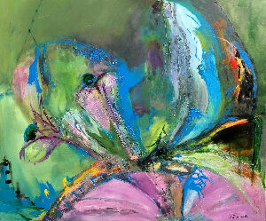 Замороженные цветы