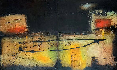 Diptych without title