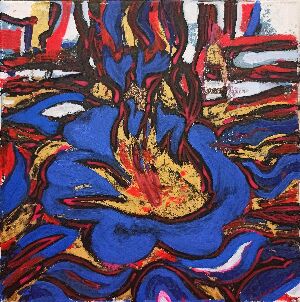 Blue Lotus (Wildly Growing Ornament)