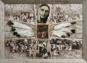 Collage "White Bird"