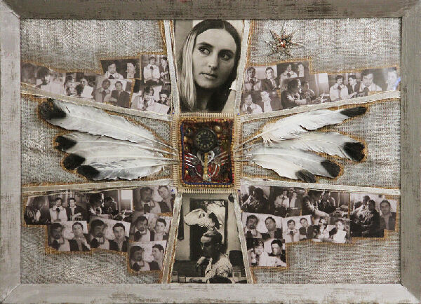 Коллаж "Белая Птица"