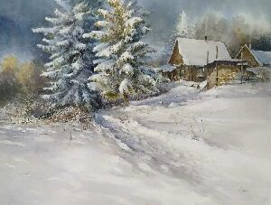 Зимовий пейзаж