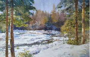 Зимовий пейзаж